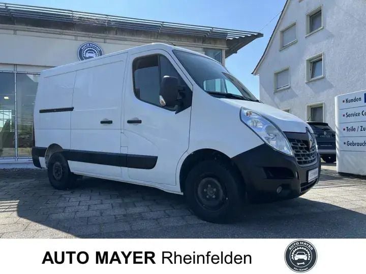 Gletscherweiss (weiß) Gebraucht 2017 Renault Master Van | 9.980 € (Superpreis) - Bild 1/4