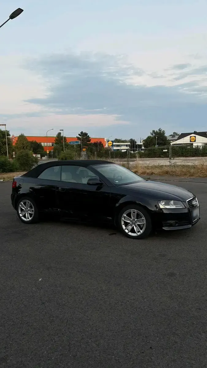 Gebraucht Audi A3 Cabriolet 200 PS (147 kW) 2008 Schwarz Cabrio