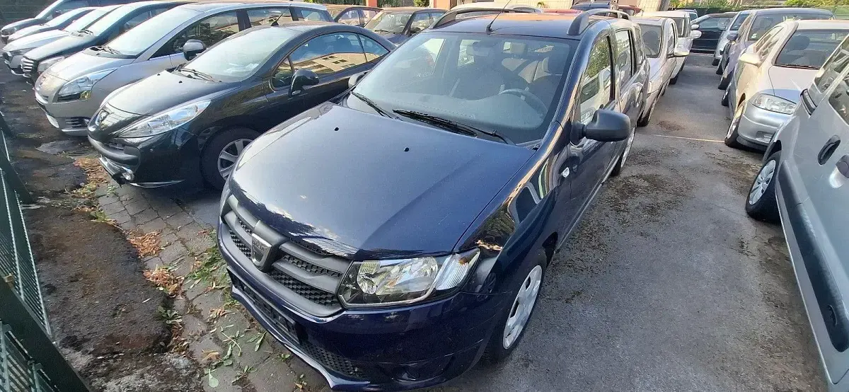 Gebraucht Dacia Logan MCV 75 PS (55 kW) 2013 Blau Kombi