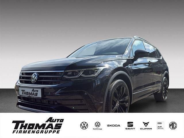 Schwarz Gebraucht 2024 VW Tiguan Allspace R-line SUV | 45.500 € (Fairer Preis) - Bild 1/3