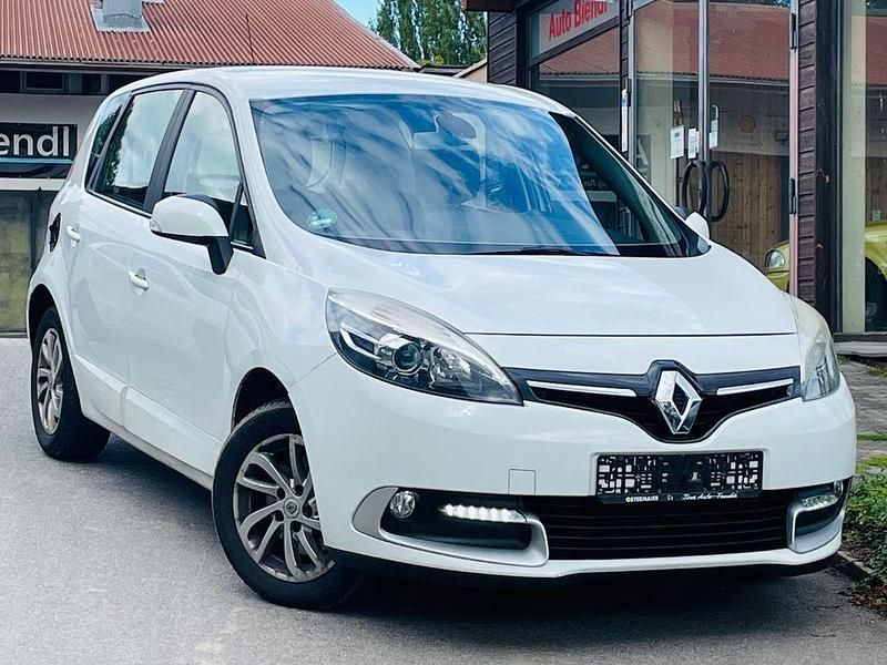 Weiß Gebraucht 2014 Renault Scénic III Initiale Paris Van / Kleinbus | 3.699 € (Superpreis) - Bild 1/4