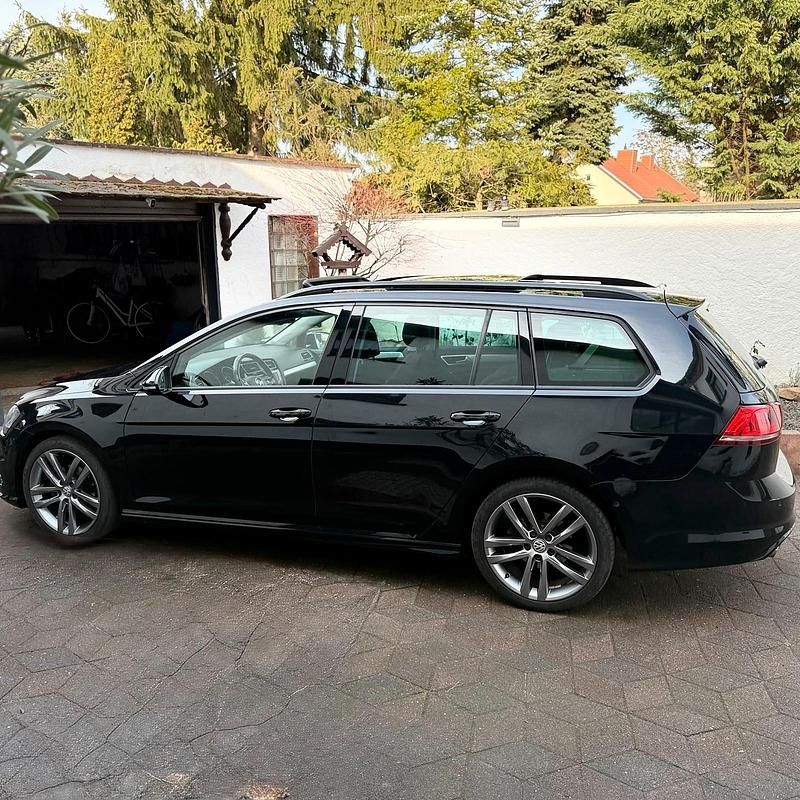Gebraucht VW Golf VII Edition 150 PS (110 kW) 2014 Schwarz Kombi