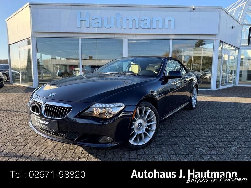 Gebraucht BMW 650 Cabriolet Sport Line 367 PS (269 kW) 2008 Bmw individual lackierung) (schwarz Cabrio