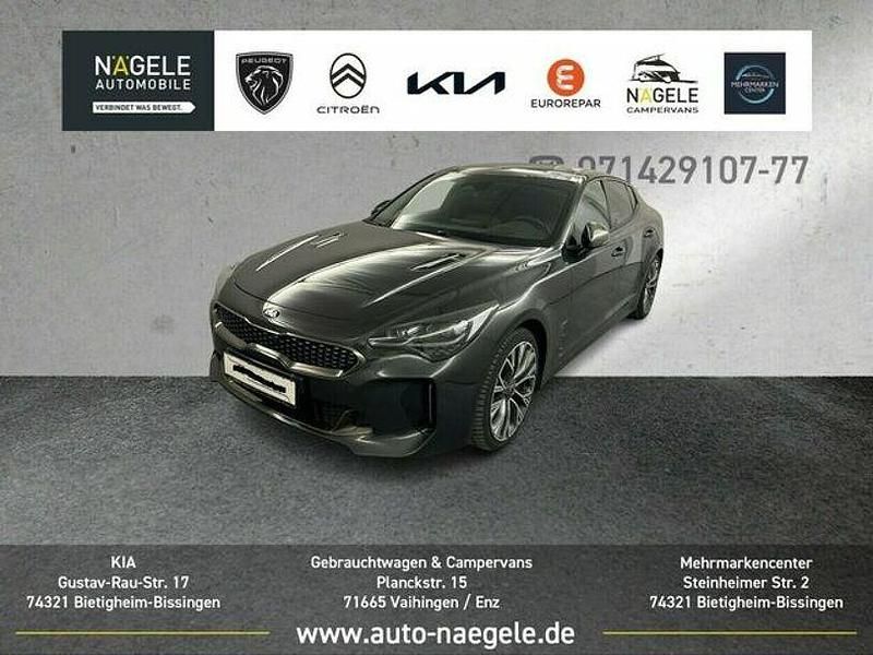 Grau Gebraucht 2021 Kia Stinger Limousine | 33.800 € (Etwas zu teuer) - Bild 1/3
