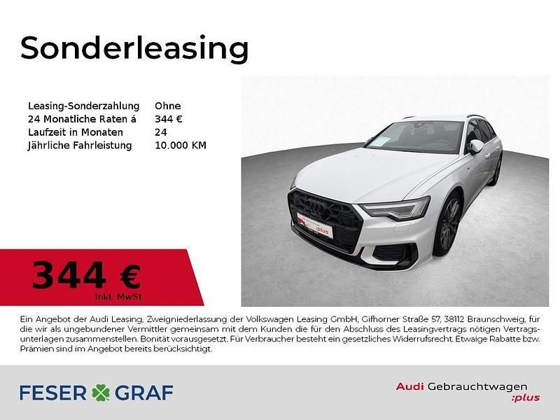 Gletscherweiß Gebraucht 2025 Audi A6 Ambiente Kombi | 52.890 € (Teuer) - Bild 1/4