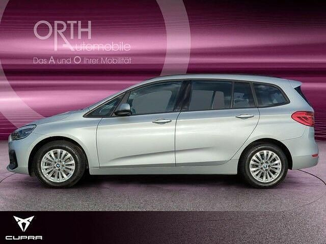Gebraucht BMW 218 Gran Tourer Advantage 140 PS (102 kW) 2021 Glaciersilber metallic Van / Kleinbus