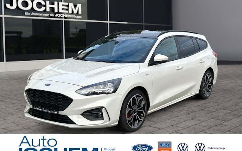 Weiß Gebraucht 2021 Ford Focus ST-Line X Kombi | 20.999 € (Etwas zu teuer) - Bild 1/4