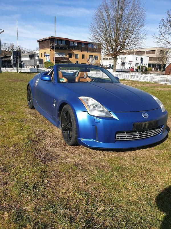 Blau Gebraucht 2005 Nissan 350Z Cabrio | 9.299 € (Guter Preis) - Bild 1/4