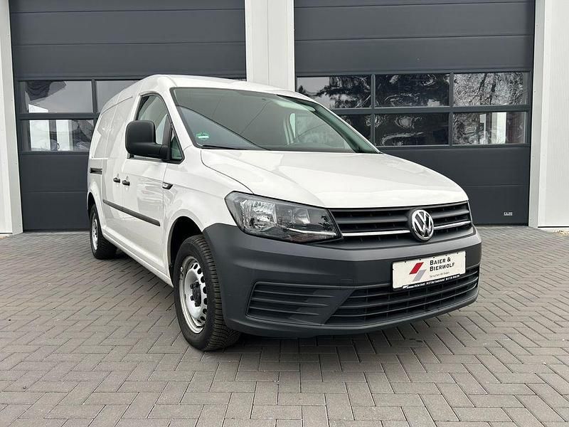 Gebraucht VW Caddy Maxi 102 PS (75 kW) 2018 Weiß Van / Kleinbus