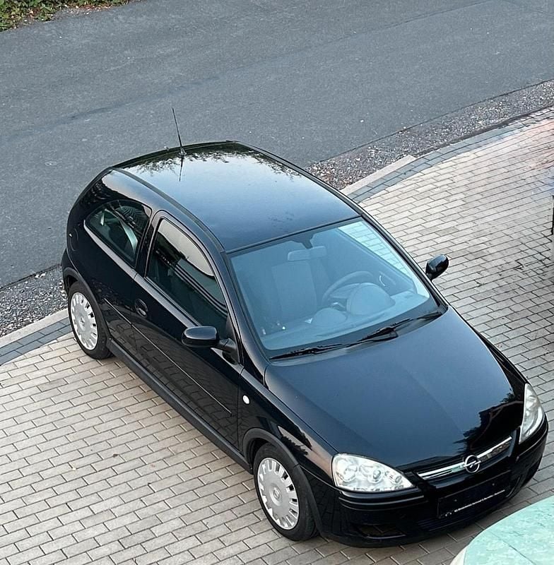 Schwarz Gebraucht 2006 Opel Corsa Kleinwagen | 900 € (Guter Preis) - Bild 1/4