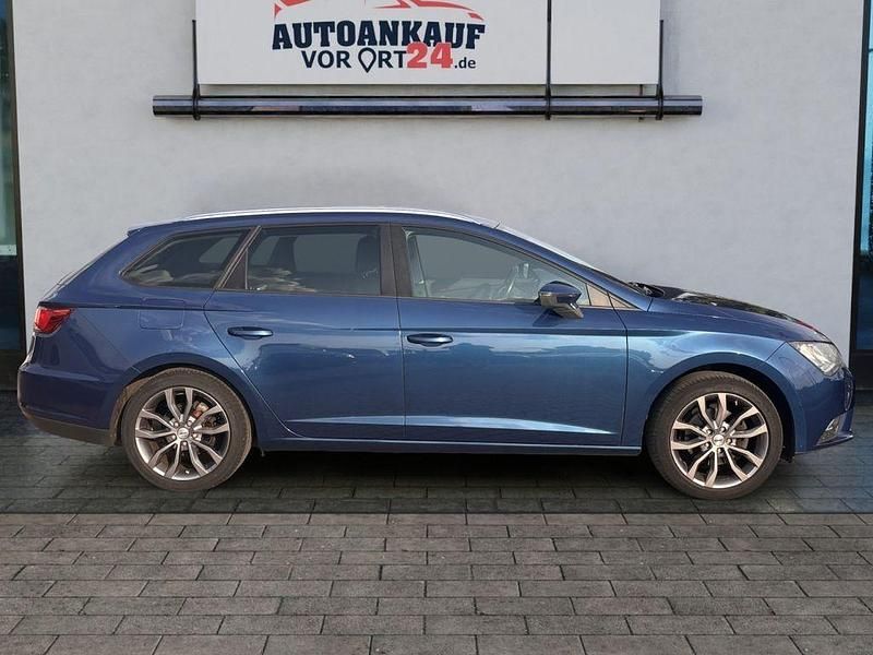 Gebraucht Seat Leon ST Style 125 PS (91 kW) 2015 Blau Kombi