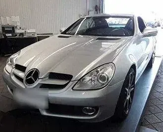 Gebraucht Mercedes SLK200 184 PS (135 kW) 2010 Silber Cabrio