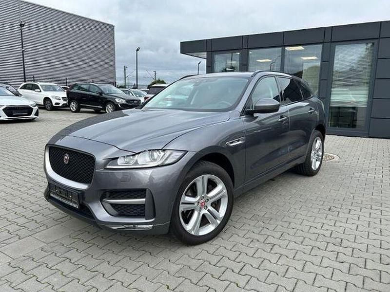 Grau Gebraucht 2017 Jaguar F-Pace R-Sport SUV | 27.980 € (Fairer Preis) - Bild 1/4