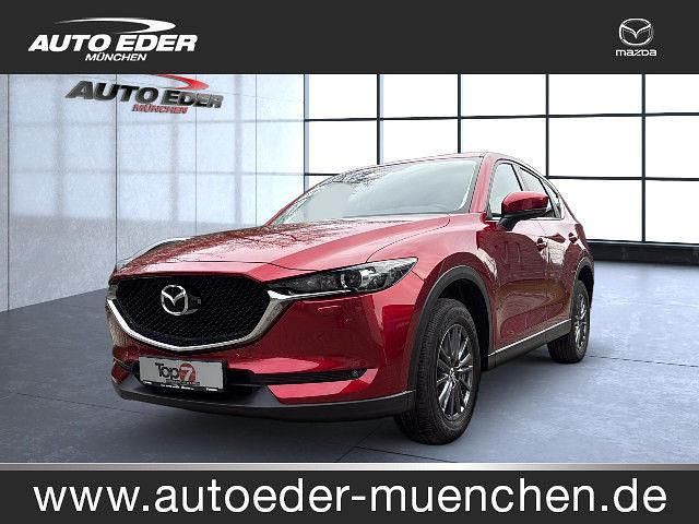 Magmarot (rot) Gebraucht 2021 Mazda CX-5 Exclusive-Line SUV | 24.480 € (Fairer Preis) - Bild 1/4