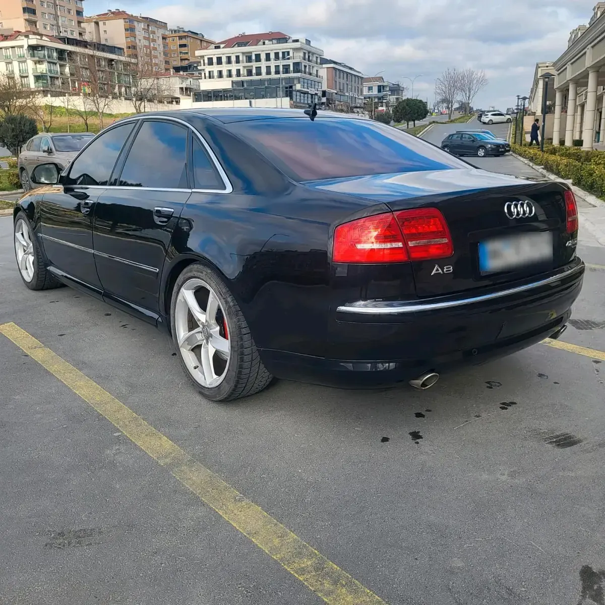 Gebraucht Audi A8 326 PS (239 kW) 2008 Schwarz Limousine