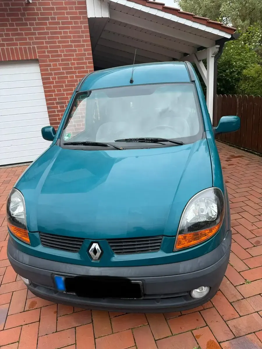 Gebraucht Renault Kangoo 75 PS (55 kW) 2004 Grün Van / Kleinbus