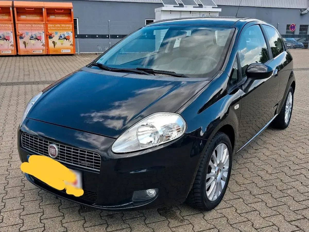 Gebraucht Fiat Punto 96 PS (70 kW) 2009 Schwarz Kleinwagen