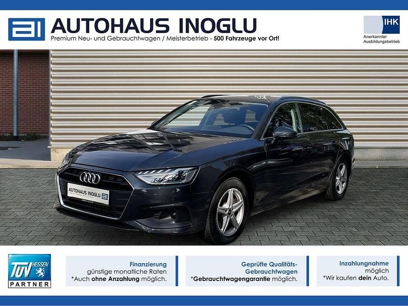 Grau manhattangrau (metallic) Gebraucht 2022 Audi A4 Advanced Kombi | 24.780 € (Superpreis) - Bild 1/4