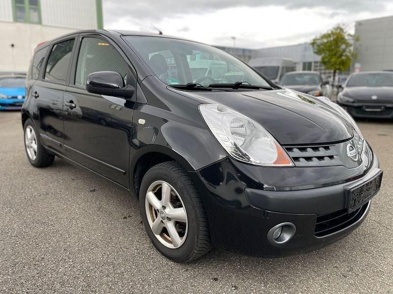Schwarz Gebraucht 2008 Nissan Note Visia Van / Kleinbus | 2.250 € (Fairer Preis) - Bild 1/4