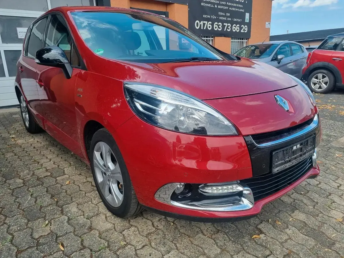 Gebraucht Renault Scénic III 131 PS (96 kW) 2012 Rot Van / Kleinbus