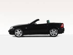 Gebraucht Mercedes SLK230 AMG 193 PS (141 kW) 1998 Schwarz Cabrio