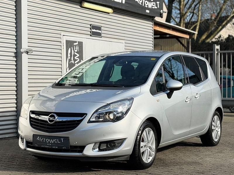 Gebraucht Opel Meriva Style 110 PS (80 kW) 2014 Silber Van / Kleinbus