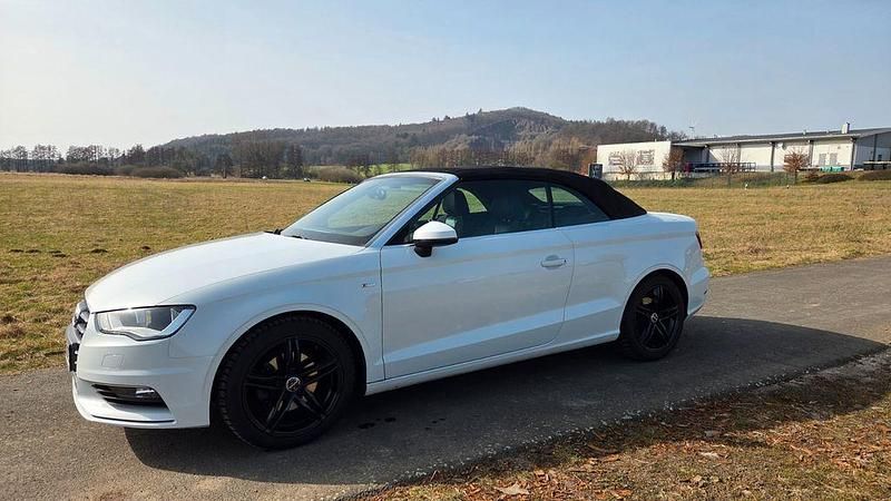Gebraucht Audi A3 Cabriolet S-Line 140 PS (102 kW) 2014 Weiß Cabrio
