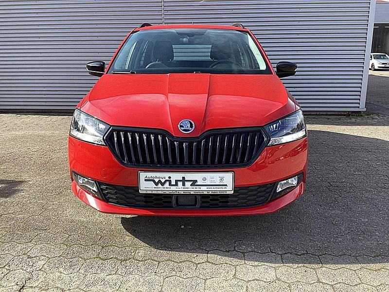 Gebraucht Skoda Fabia Style 95 PS (69 kW) 2021 Corridarot Kleinwagen