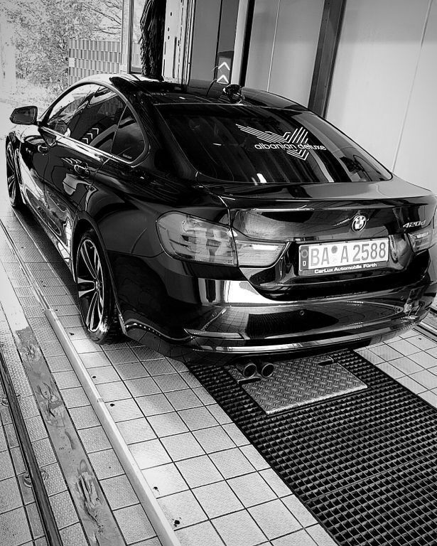 Schwarz Gebraucht 2016 BMW 420 Gran Coupé Luxury Line Coupé | 15.400 € (Fairer Preis) - Bild 1/4