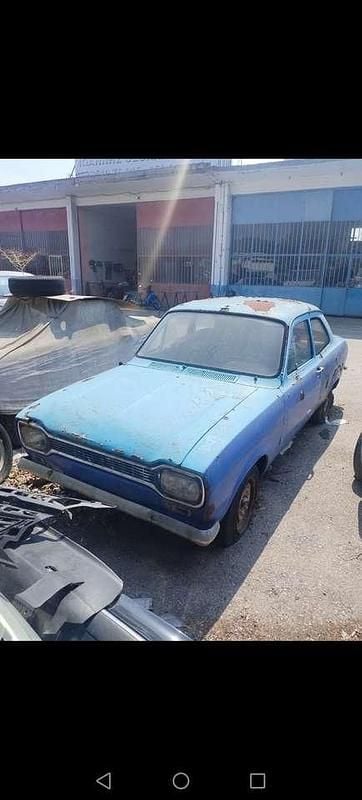 Gebraucht Ford Escort 75 PS (55 kW) 1971 Blau Coupé