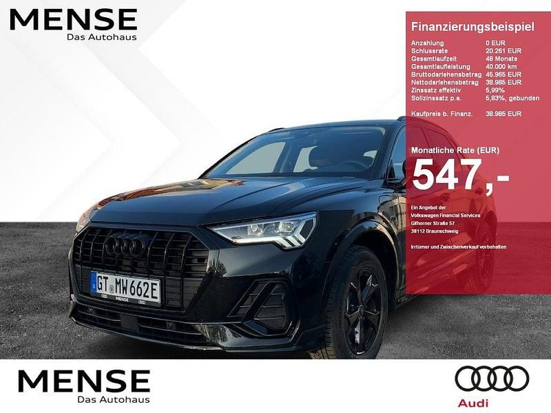 Schwarz Gebraucht 2024 Audi Q3 S-Line SUV | 38.985 € - Bild 1/4