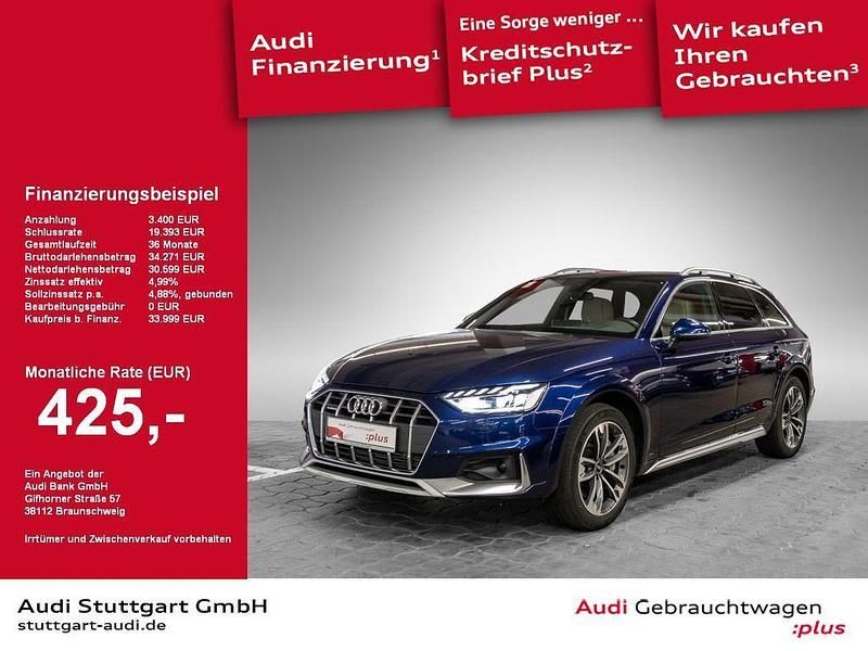Navarrablau Gebraucht 2022 Audi A4 Allroad Ambiente Kombi | 33.999 € (Fairer Preis) - Bild 1/2