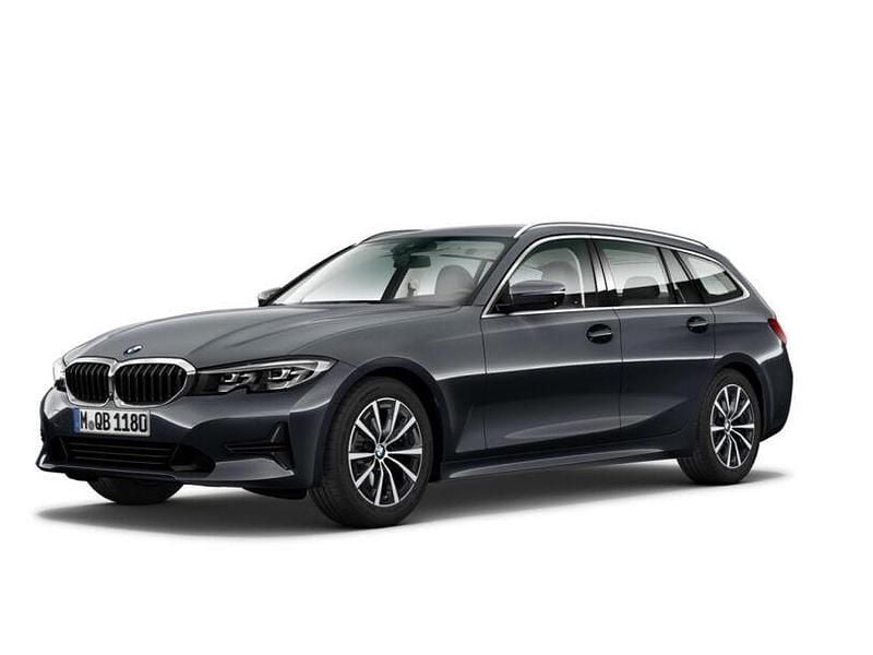 Gebraucht BMW 320 Advantage 190 PS (139 kW) 2019 Mineralgrau (grau) Kombi