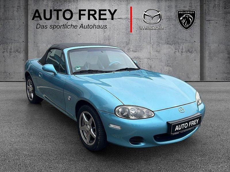 Blau Gebraucht 2002 Mazda MX5 Cabrio | 6.990 € (Fairer Preis) - Bild 1/3