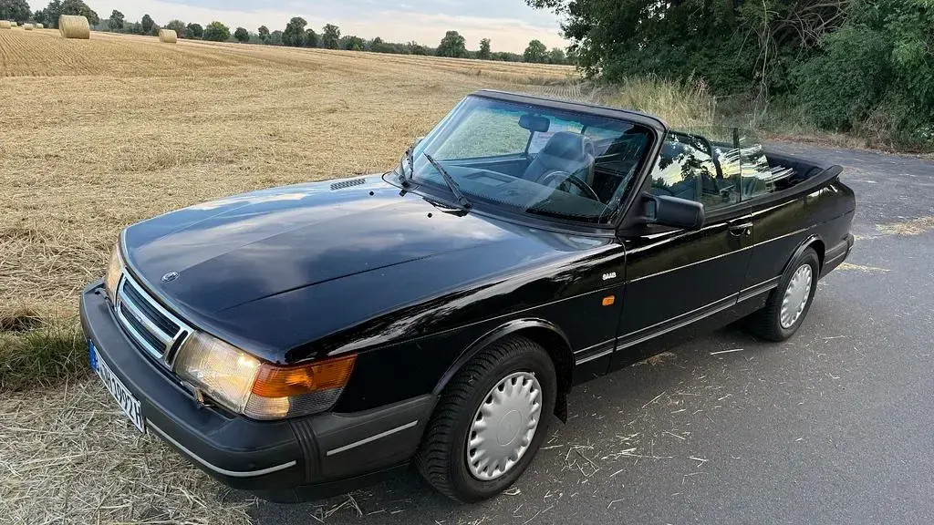Gebraucht Saab 900 Cabriolet 141 PS (103 kW) 1992 Schwarz Cabrio