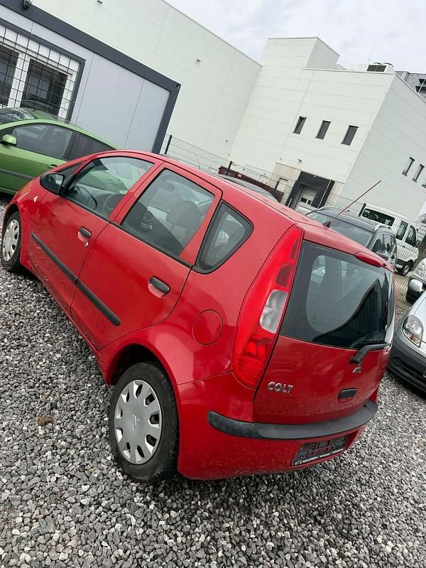 Gebraucht Mitsubishi Colt 75 PS (55 kW) 2007 Rot Kleinwagen