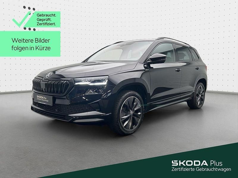 Schwarzmagic perleffekt Gebraucht 2024 Skoda Karoq SportLine SUV | 35.260 € (Etwas zu teuer) - Bild 1/4