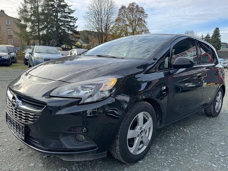 Gebraucht Opel Corsa drive 101 PS (74 kW) 2016 Schwarz Kleinwagen