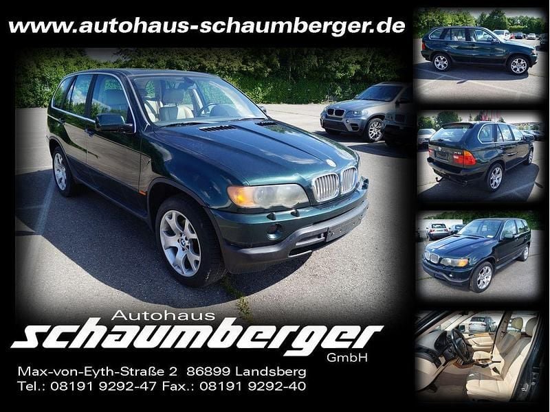 Grün Gebraucht 2000 BMW X5 SUV | 3.500 € (Guter Preis) - Bild 1/4