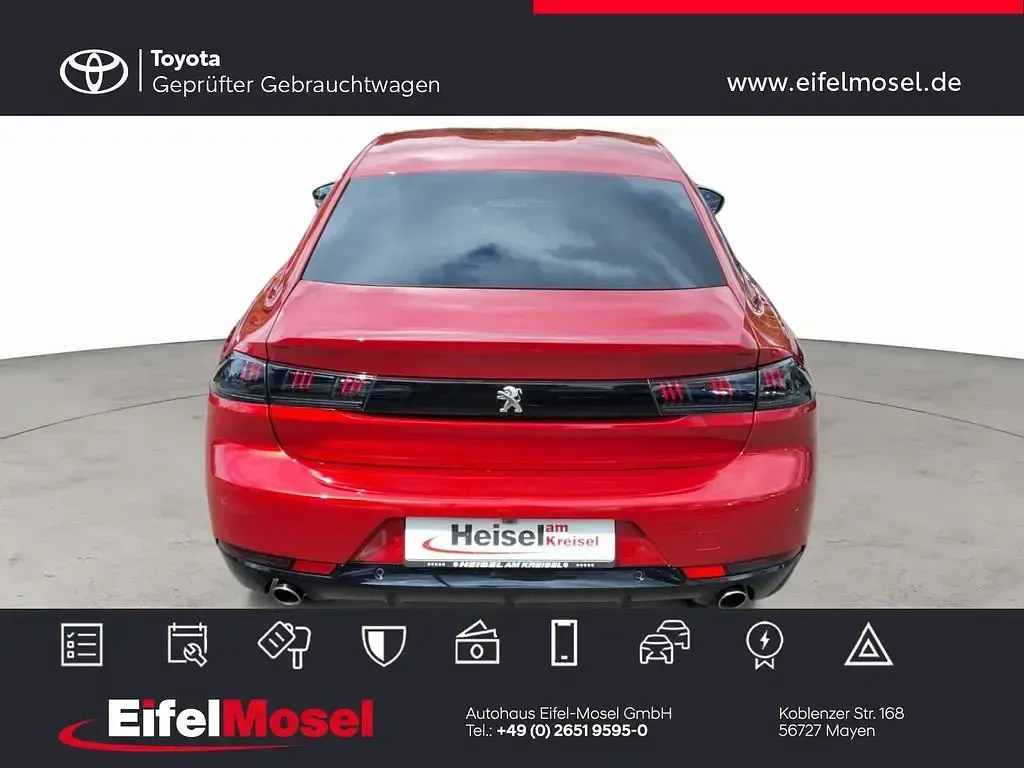 Gebraucht Peugeot 508 Allure 224 PS (164 kW) 2022 Rot Limousine