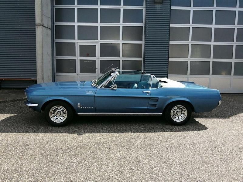 Gebraucht Ford Mustang 120 PS (88 kW) 1967 Blau Cabrio