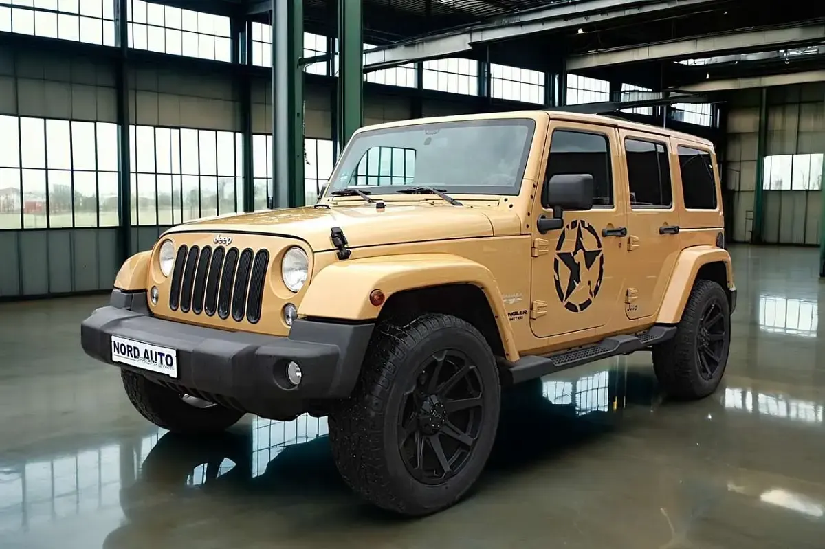 Gebraucht Jeep Wrangler Sahara 200 PS (147 kW) 2014 Gelb SUV