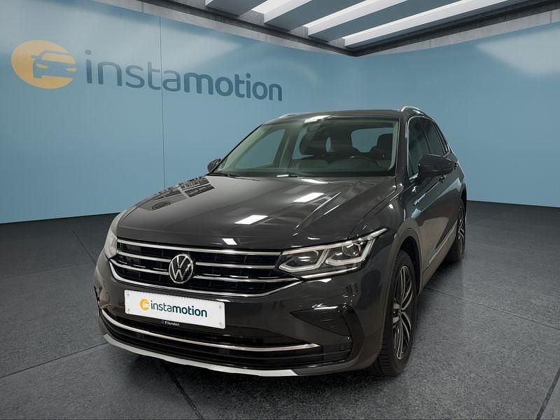 Grau Gebraucht 2021 VW Tiguan SUV | 25.249 € (Guter Preis) - Bild 1/4
