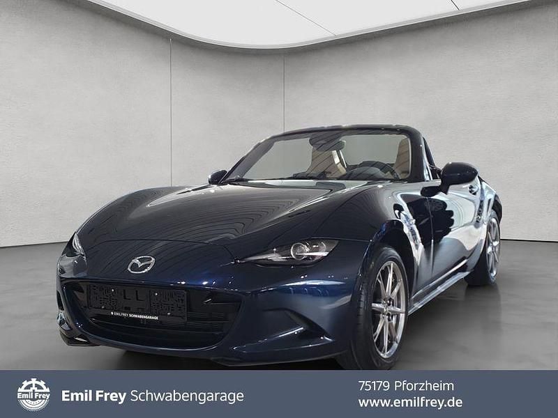Neu Mazda MX5 Kazari 132 PS (97 kW) 2026 Blau Cabrio