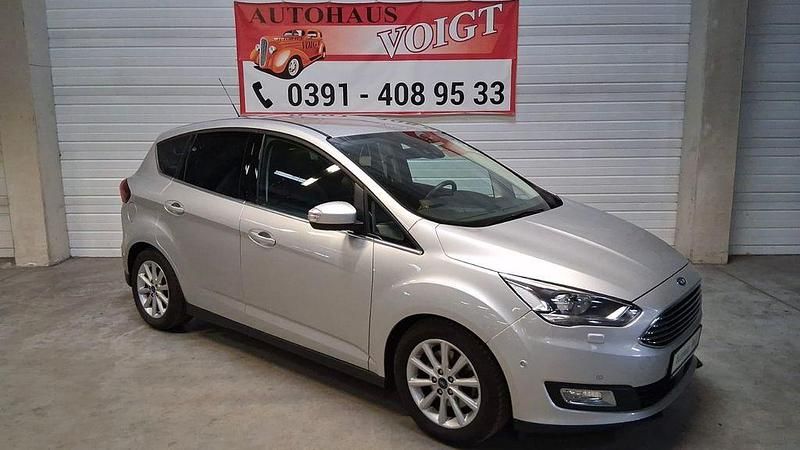 Gebraucht Ford C-MAX Titanium 150 PS (110 kW) 2017 Silber Van / Kleinbus