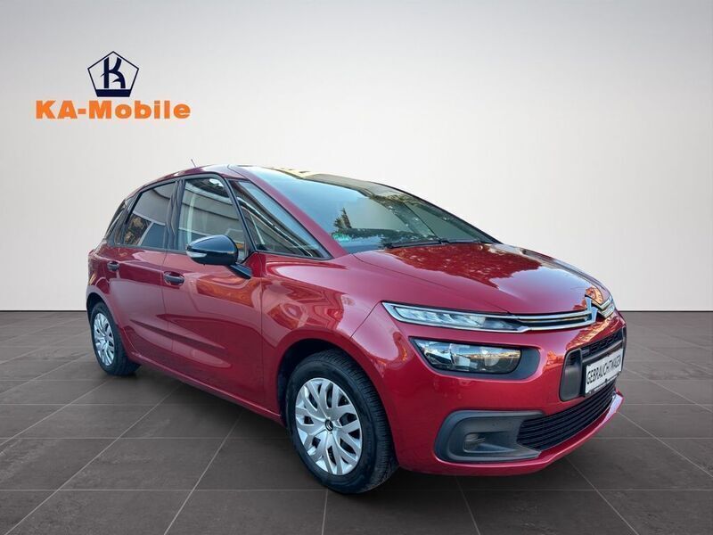 Gebraucht Citroën C4 SpaceTourer Start 110 PS (80 kW) 2018 Rot Van / Kleinbus