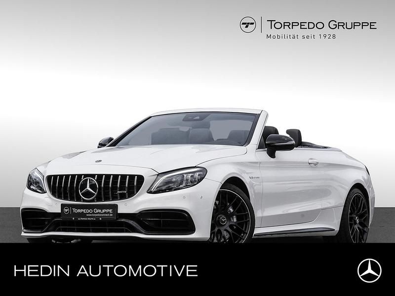 Unilack polarweiß Gebraucht 2021 Mercedes C63 AMG AMG Cabrio | 65.870 € - Bild 1/4