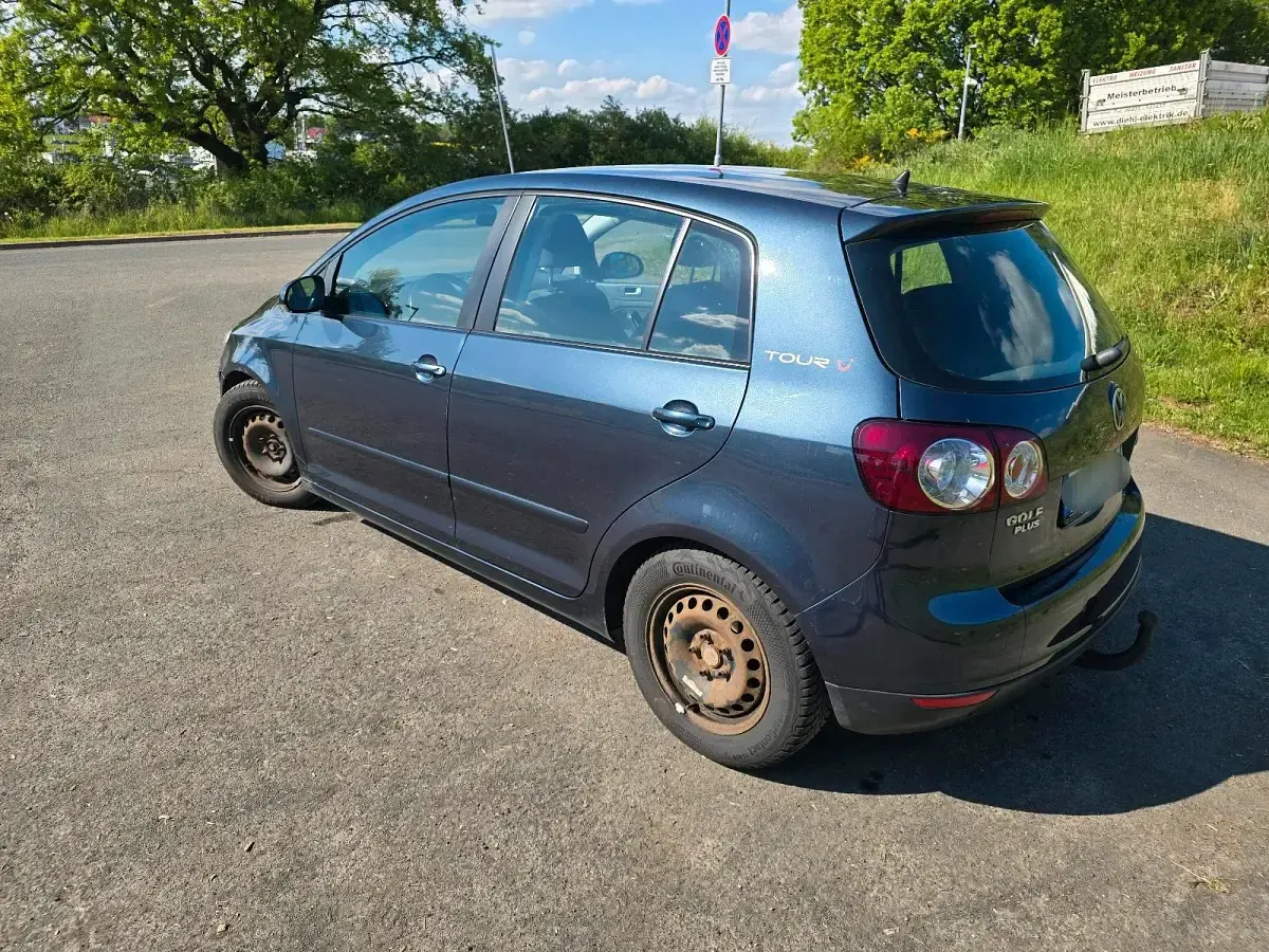 Gebraucht VW Golf Plus Cross 140 PS (102 kW) 2007 Blau Van / Kleinbus