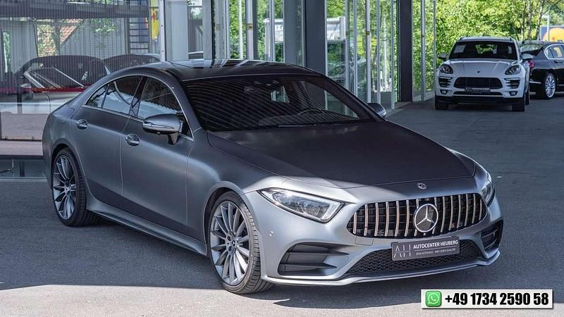 Monza grau magno Gebraucht 2018 Mercedes CLS400 AMG Limousine | 44.900 € (Teuer) - Bild 1/4