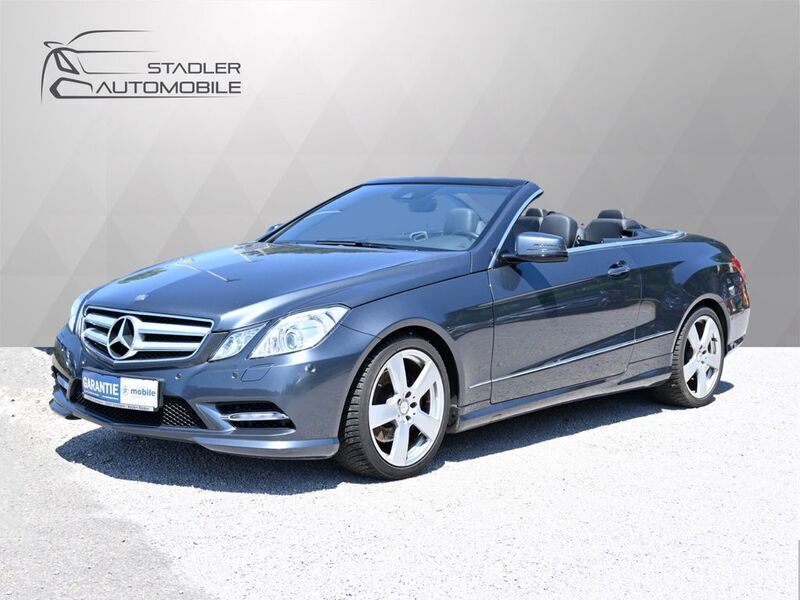 Grau Gebraucht 2013 Mercedes E200 Sport Cabrio | 19.990 € (Etwas zu teuer) - Bild 1/4